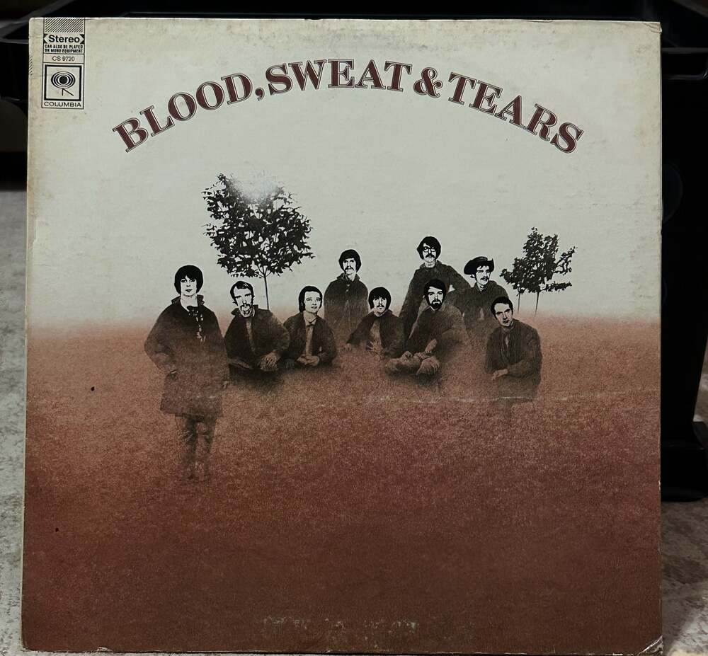 Blood Sweat & Tears Self Titled Columbia Stereo CS9720 Vtg 60s Record LP 1968